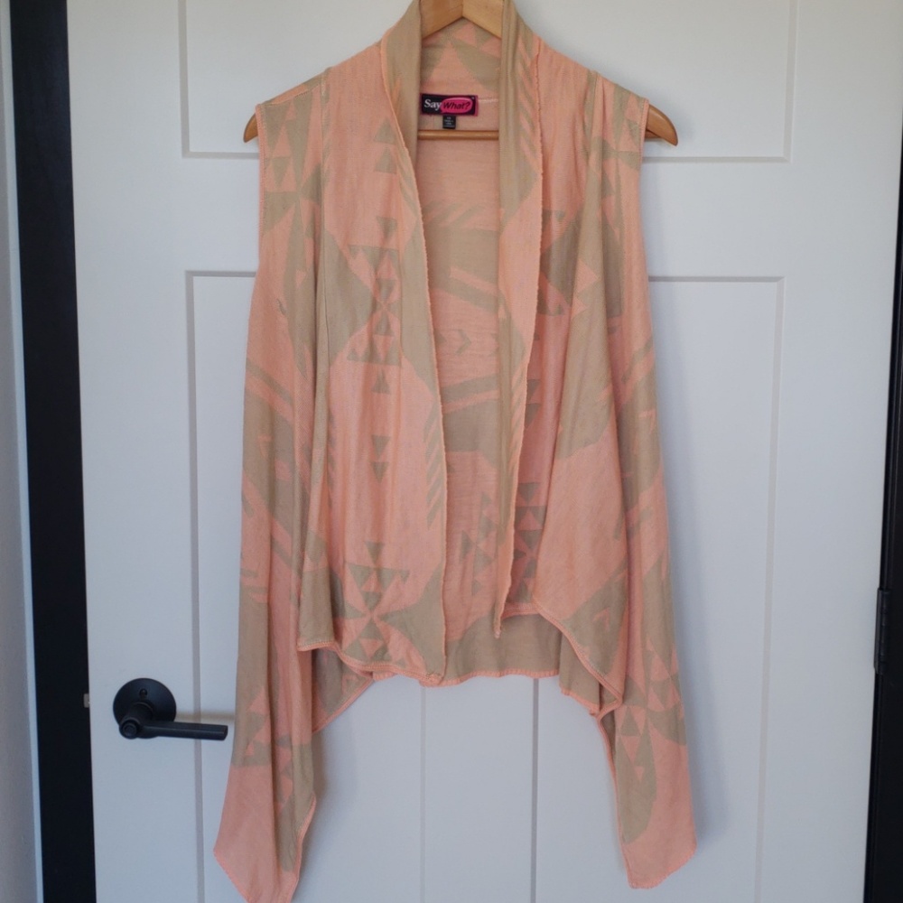 Sleeveless Cardigan